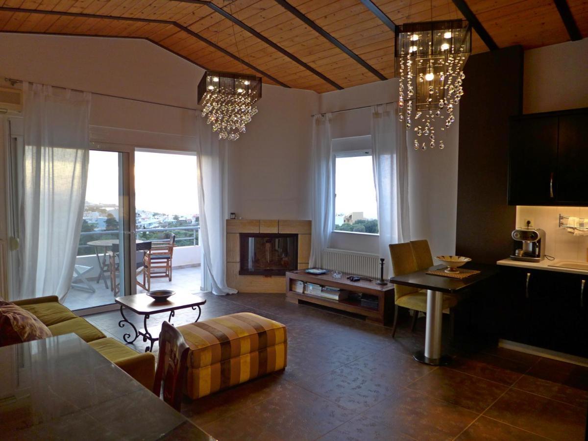 Wide-View & Quiet Apartment Chania Ханя Екстериор снимка